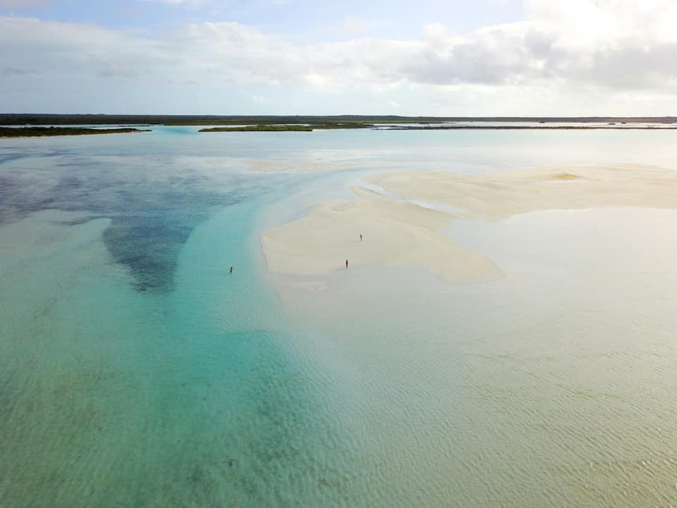 Body of water under white clouds at daytime