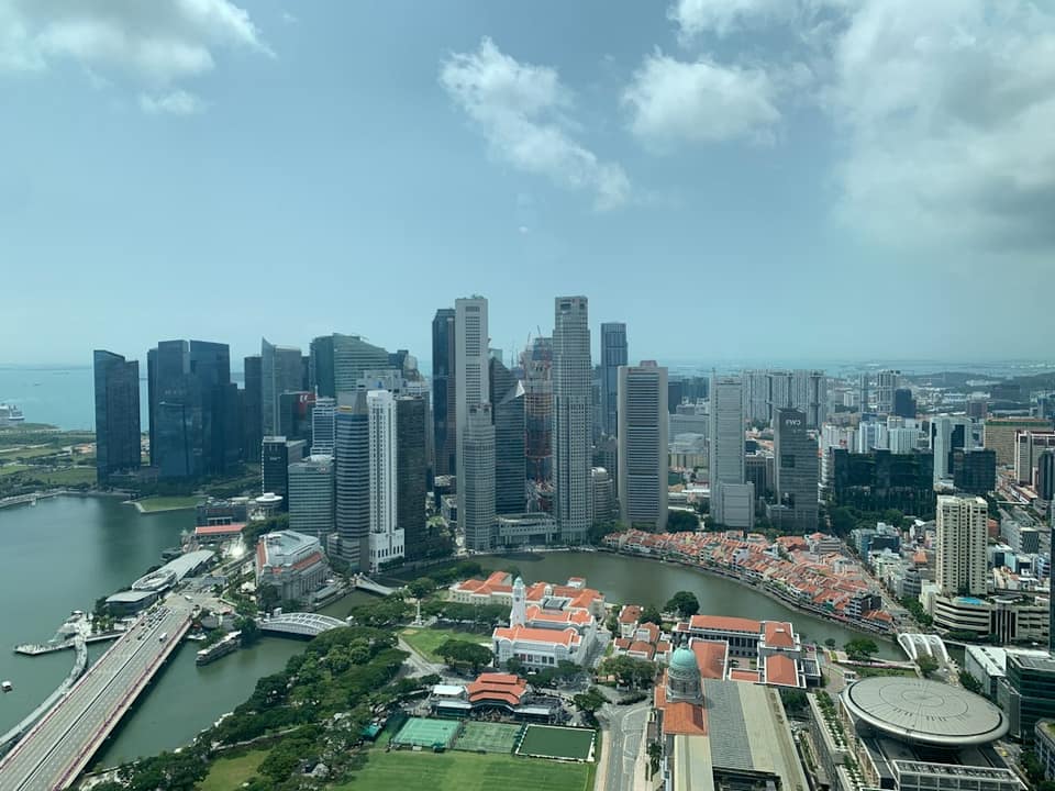 Aerial view of city buildings during daytime