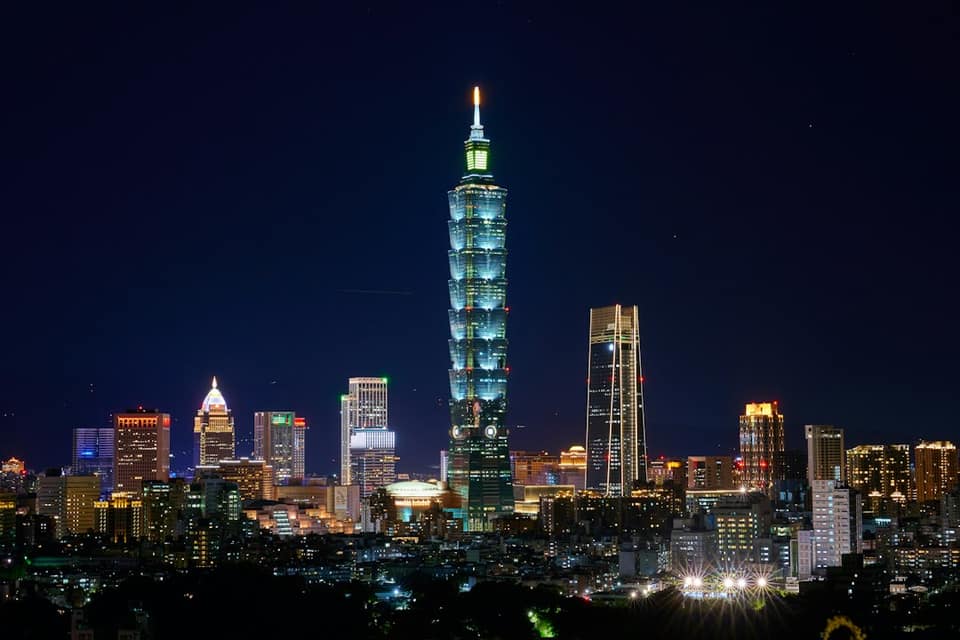 Cityscape at night